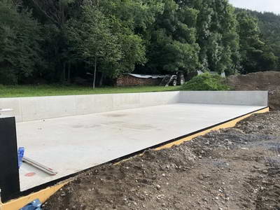 Litý beton pohledový